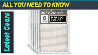 Filtrete 20x25x1 AC Furnace Air Filter  Best Air Quality Solution [upl. by Aneba]