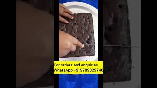 Brownie cake order whatsapp 919789829740lakshmisamayal1975 [upl. by Moth]