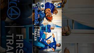 The Fantastic Four First Steps  First Trailer trailer fantasticfour shorts feed [upl. by Torrence128]