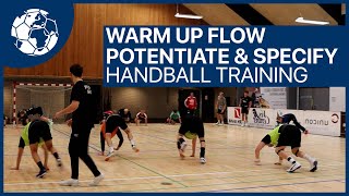 Specific Handball Warm Up Flow  Handballtraining Siglev Skjern  Handball inspires [upl. by Allan270]