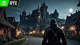 NOVIGRAD 1272 PC ULTRA REALISTIC GRAPHICS GAMEPLAY  THE WITCHER 3 WILD HUNT [upl. by Chuipek]