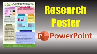 How To Create Academic Poster in PowerPoint  Research Poster in PowerPoint  Tutorial [upl. by Enra270]