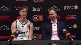 BNZ Breakers v 36ers  Round 7 Press Conference [upl. by Yreved973]