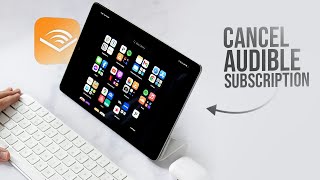 How to Cancel Audible Subscription on iPad tutorial [upl. by Laen]