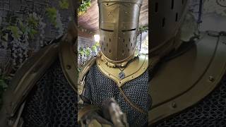 Thy MIGHTY SWORD 👑🗡 kingemilio medievalarmor medieval fantasy knight knights armor dnd [upl. by Une]