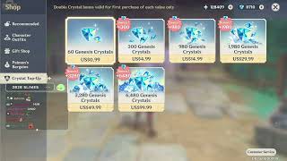 My F2P Genesis Crystals [upl. by Kciredor]