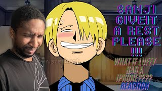 WHAT IF LUFFY HAD AN IPHONE REACTION  Vibe Nation TV [upl. by Intosh441]