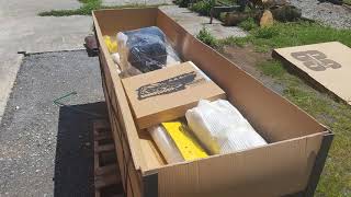 FRONTIER OS27 SAWMILL  UNBOXING [upl. by Irish733]