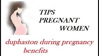 duphaston during pregnancy benefits [upl. by Yleak]