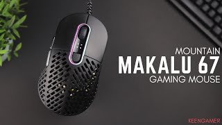 Mountain Makalu 67 Gaming Mouse Review Amazing Look and Feel [upl. by Euqinemod560]