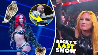 Sasha Banks BIG TWIST Demand For NEW WWE Contract Brock Lesnar’s Opponent Becky Lynch LEAVING [upl. by Curren]