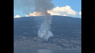 Live replay Naramata wildfire [upl. by Bee]