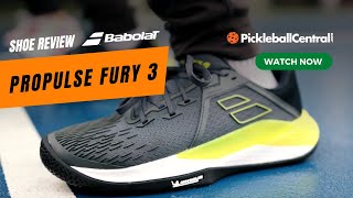 Babolat Propulse Fury 3 Mens Shoe Review [upl. by Shulman]