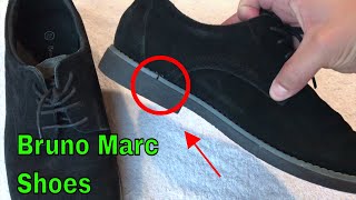 ✅ How To Use Bruno Marc Suede Shoes Review [upl. by Shannah406]