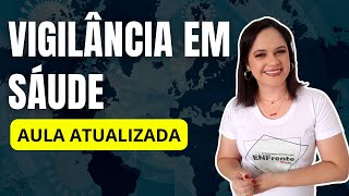 VIGILÂNCIA EM SAÚDE  AULA ATUALIZADA Profª Juliana Mello [upl. by Veleda]