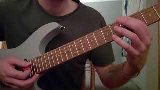 Intervals  String Theory  Marco Sfogli Solo Tutorial [upl. by Homerus]