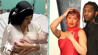 Cardi B Gives Birth To Baby No 3 After Offset Split See The Family Pics [upl. by Cryan]