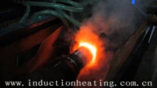 Alxe Shaft case hardening by new technology induction heating machine [upl. by Akemot418]