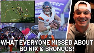 What EVERYONE MISSED About Bo Nix amp Broncos  Week 9 Film Analysis vs Ravens [upl. by Chitkara]