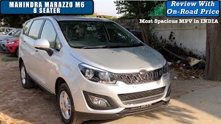 Marazzo M6 8 Seater ReviewOn Road PriceFeatures  Marazzo M6  Marazzo M6 2019 [upl. by Aksehcnarf720]