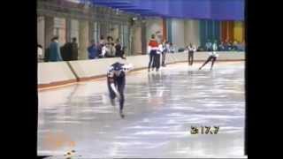 Winter Olympic Games Calgary 1988  5 km Lapuga  Van Gennip WR [upl. by Ilka195]