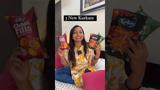 3 New Kurkure Flavour 😍 Lets Review Shorts Kurkure Foodreview [upl. by Capwell576]