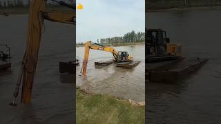 Amphibious equipment explore hitachi excavator automobile construction jcb bulldozer [upl. by Amann]