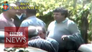 Mafia initiation ritual video released by Italian police [upl. by Ariajaj337]