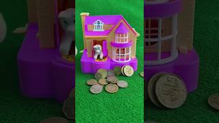 DOG HOUSE DOLLAR COLLECT REVIEW  poppy house coin Bank hc1178 piggybank shorts viralshort [upl. by Kalam]