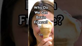 Why do we get brain freeze when eating or drinking cold food food science facts brain body [upl. by Forster]