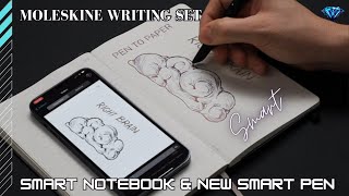 Moleskine Writing Set Smart Notebook amp New Smart Pen  Smart NoteBook  Tecspect [upl. by Ahsirhcal]