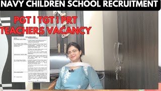 NEW PGT TGT PRT TEACHERS RECRUITMENT  NEW TEACHERS VACANCY 2024  PGT TGT PRT TEACHERS VACANCY [upl. by Acilgna]