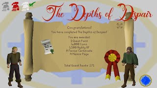 OSRS The Depths of Despair Quest Guide  Ironman Approved [upl. by Telford]