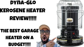 DynaGlo WK24BK 23800 BTU Indoor Kerosene Convection Heater REVIEW [upl. by Latta]