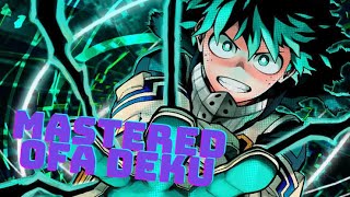 Mastered OFA Deku  What I Can Do  MHA Text Story [upl. by Aissatsana]