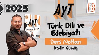 9 AYT Edebiyat  Şiir Bilgisi 4  Kadir GÜMÜŞ  2025 [upl. by Thornburg]