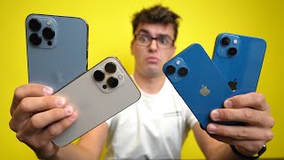 TUTTI GLI IPHONE 13 Unboxing amp prime impressioni [upl. by Estrella]