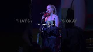 Dove Cameron cover Moral of the story concertshorts dovecameron [upl. by Miarfe]