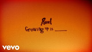 Ruel  GROWING UP IS  Lyric Video [upl. by Irotal]