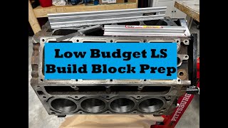 Low budget LS build nearing the end of final block prep [upl. by Giarg]