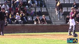 Tirrell Waiwai with a bases clearing hit to put Brisbane North up big at Junior League Championships [upl. by Severson143]