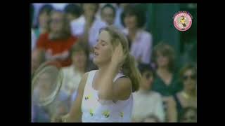 1980 Wimbledon Ladies draw highlights  E Goolagong Hana Mandlikova Chris Evert Tracy Austin [upl. by Zhang]