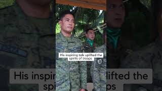 Talk to Troops with MGEN CAPULONG  201st Infantry quotKabalikatquot Brigade Philippine Army [upl. by Matthaus]