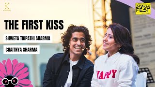 The First Kiss  Shweta Tripathi Sharma amp Chaitnya Sharma  TheStoryOfUs [upl. by Devan164]