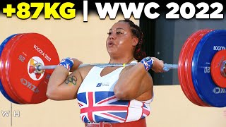 87kg World Weightlifting Championships 22 [upl. by Rusty]