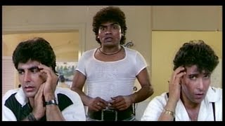 Johnny Lever comes to the Police Station to Meet Shakti Kapoor Khiladi [upl. by Yanal]