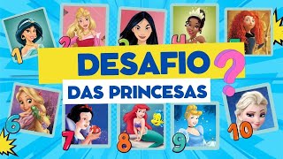 💎 🏰 Desafio das Princesas da Disney  30 Perguntas que Ninguém consegue acerta [upl. by Ellenahc]