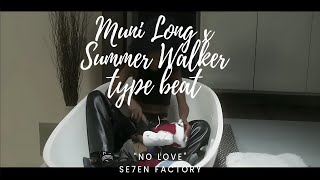 FREE MUNI LONG x SUMMER WALKER Type Beat quotNo Lovequot Prod By SE7EN FACTORY [upl. by Dubois]