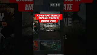 POV Riot Shield Removal Caught You Off Guard in Warzone callofduty [upl. by Reeher]