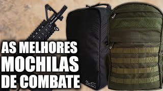 MOCHILAS MILITARES INCRÍVEIS  Militar Stock ALL WEATHER e OFFICE  Review Completo [upl. by Aimal659]